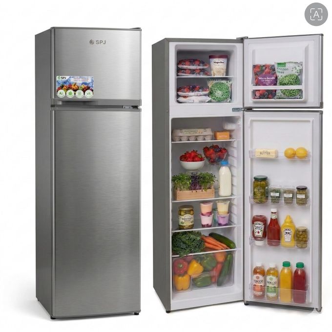 SPJ 229L Double Door Refrigerator / Fridge view 3