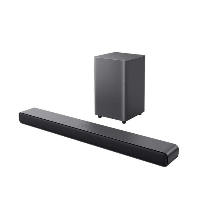 TCL S55H 2.1ch Pro Super Bass Soundbar with Wireless Subwoofer for Smart TV, App Control & Remote Control - TCL