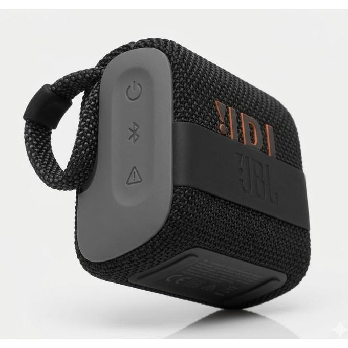 Jbl Go 4 - Ultra-Portable, Waterproof And Dustproof Bluetooth Speaker - Black view 2