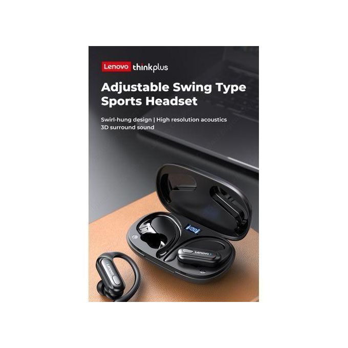  Lenovo Lenovo XT60 Bluetooth Headset Wireless Headphones Black thumbnail 2