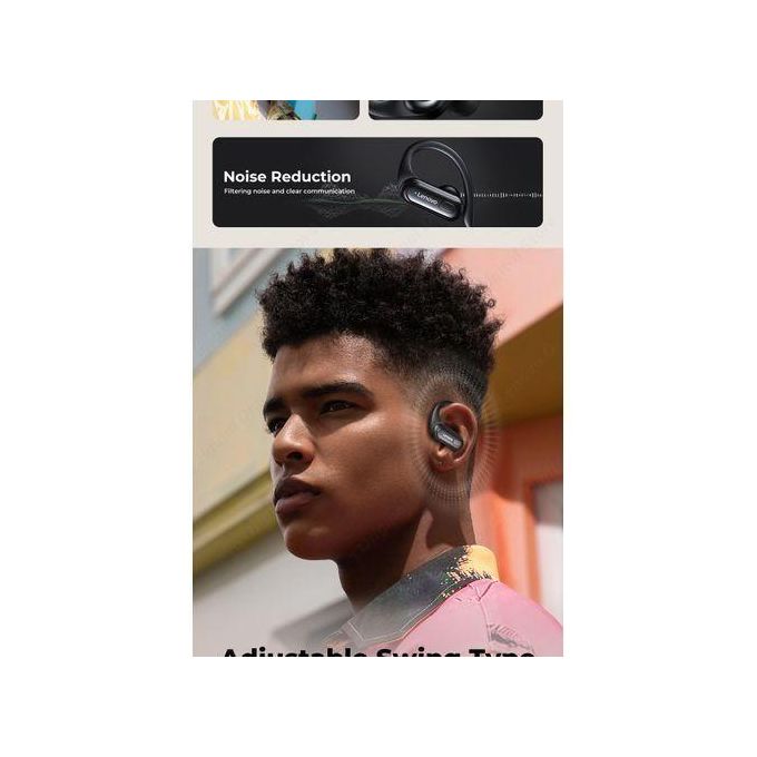  Lenovo Lenovo XT60 Bluetooth Headset Wireless Headphones Black thumbnail 3