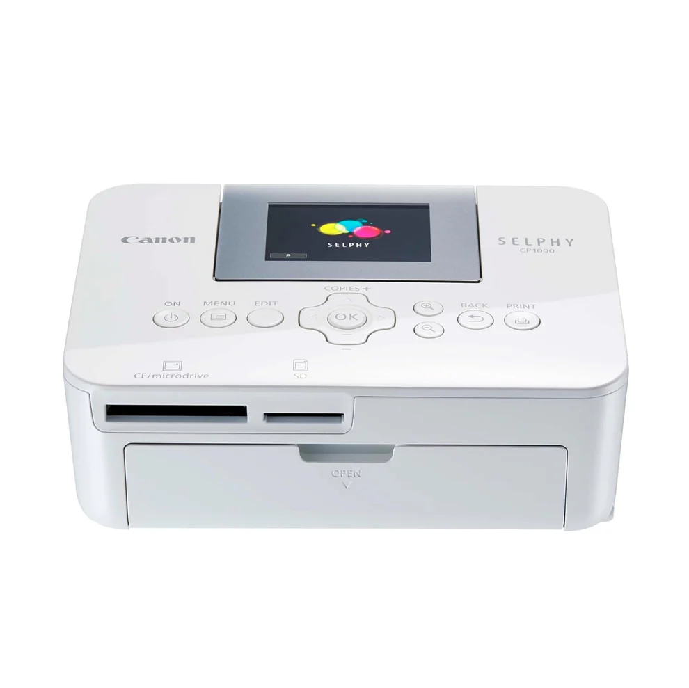 Canon SELPHY CP1000 Compact Portable Photo Printer - CANON