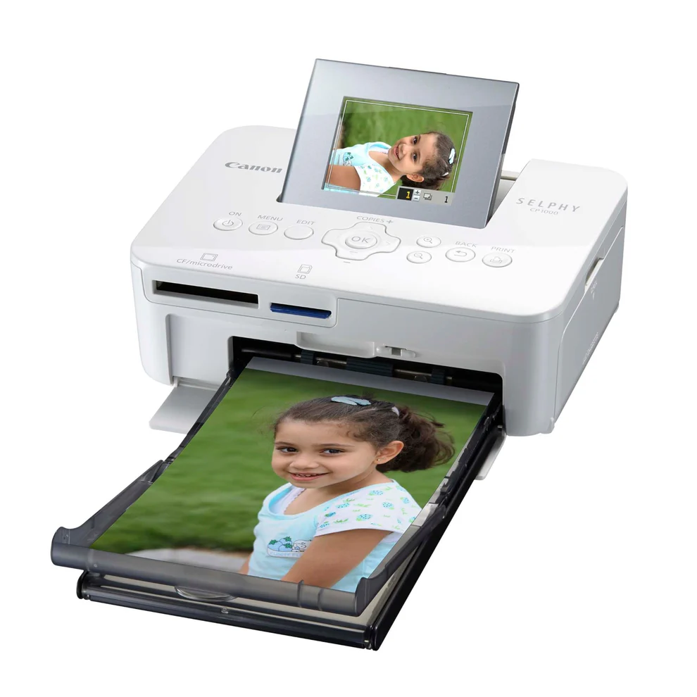 Canon SELPHY CP1000 Compact Portable Photo Printer thumbnail 2