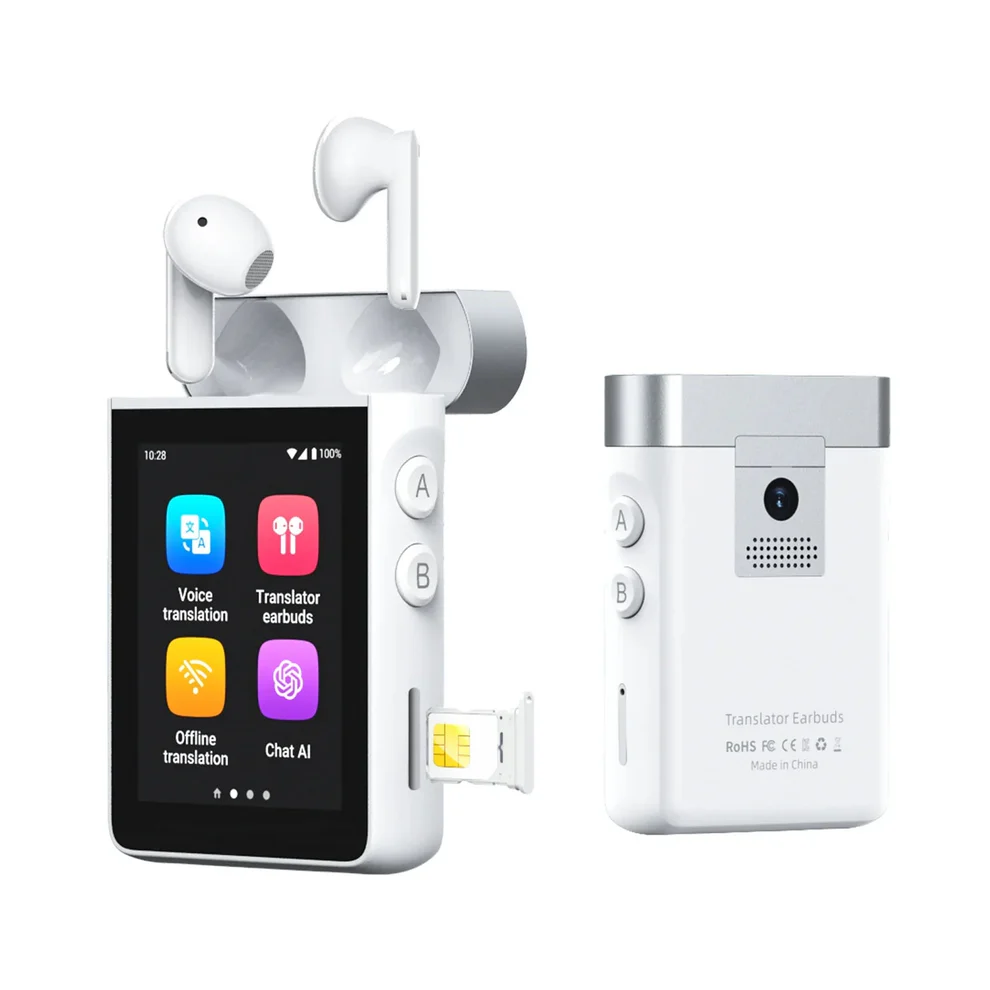 Wooask A9 : 4G Standalone Translator Earbuds with ChatGPT - WOOASK