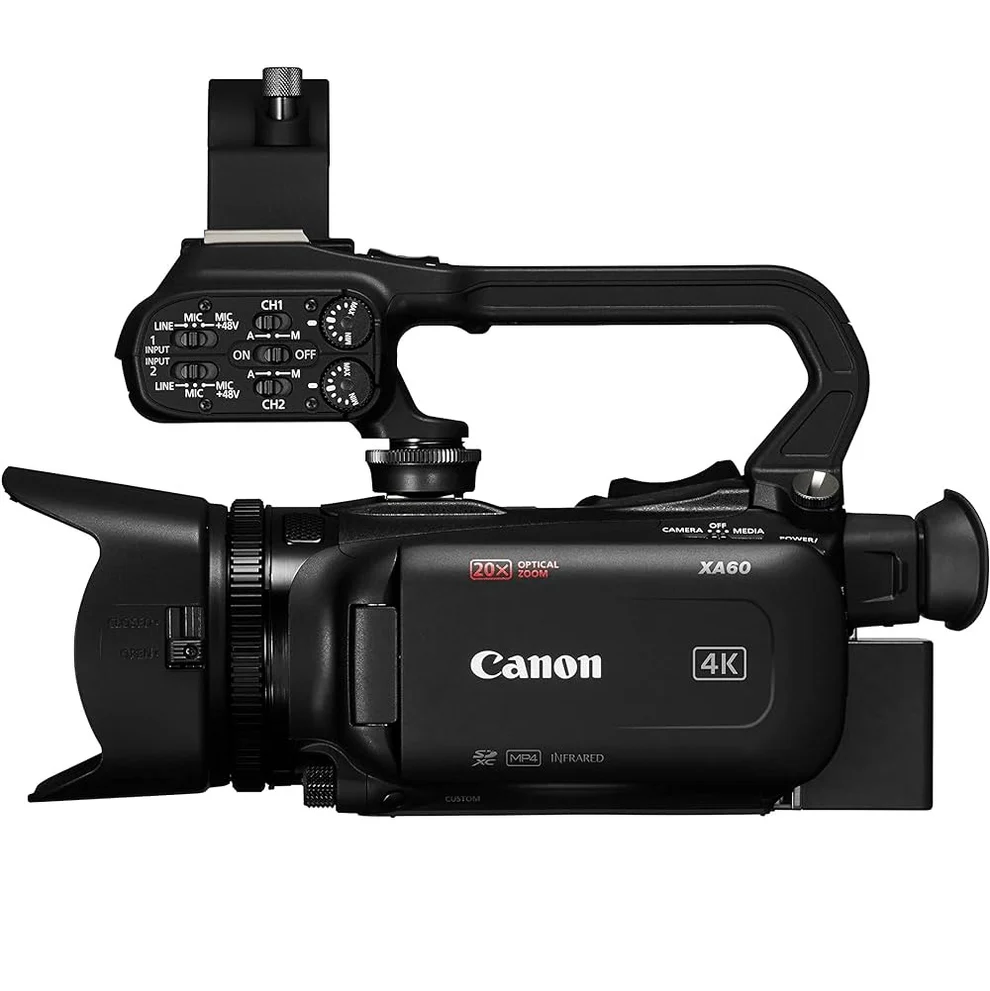 Canon XA60B Professional UHD 4K Camcorder thumbnail 2