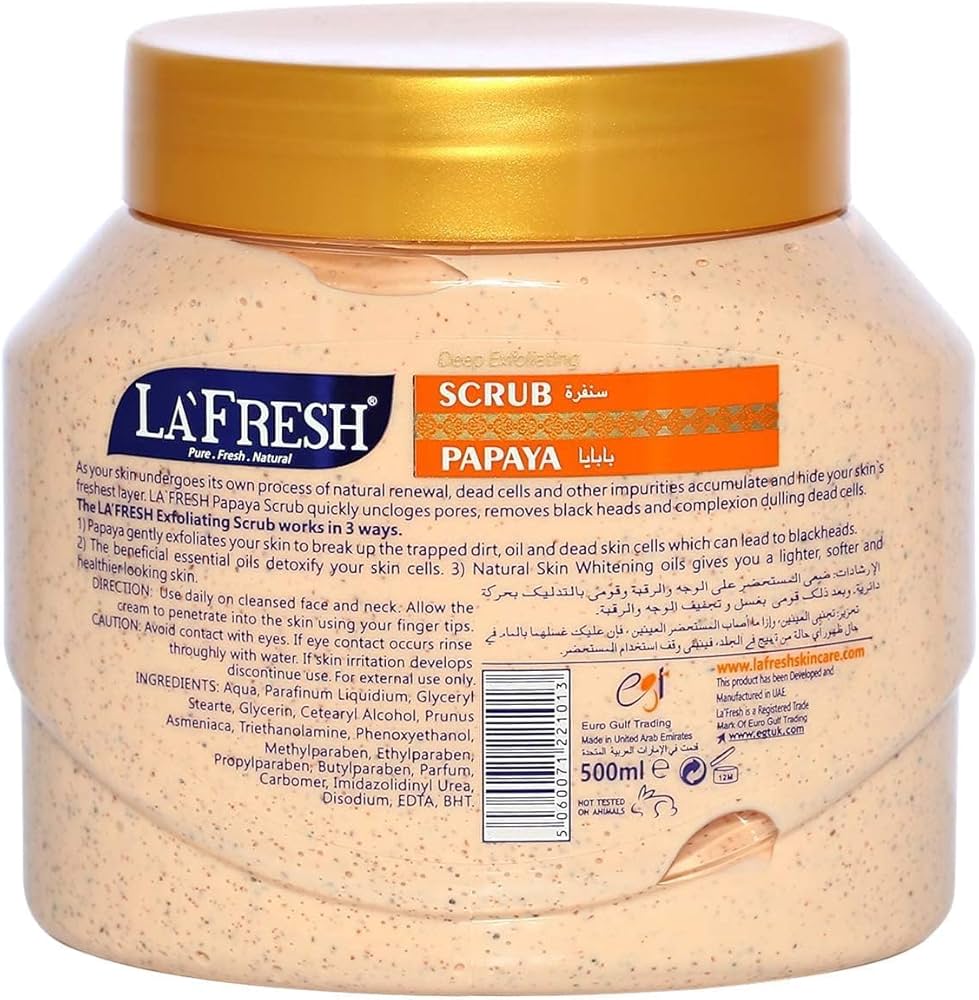 Lafresh Face Scrub - view 1 (Rose)