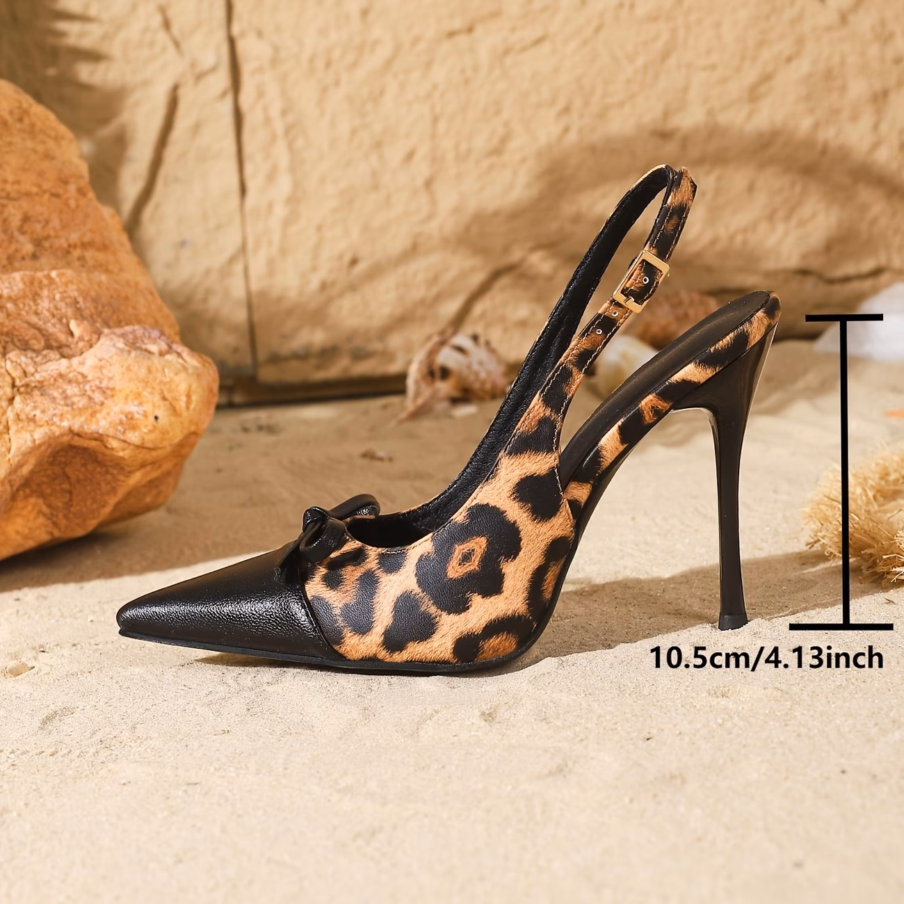 Elegant Pointed-Toe High Heels for Women, Stylish Dress Shoes., Women Shoes thumbnail 2 (Black) UK 6