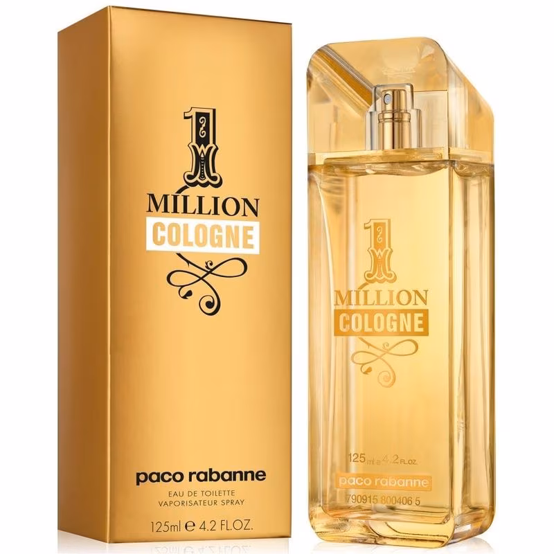 Paco Rabanne 1 Million Cologne 125ml EDT Natural Spray thumbnail 2 (Rose)