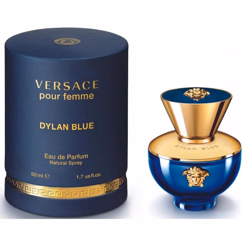 Versace for Women Dylan Blue 50Ml Eau De Parfum Spray - view 1 (Rose)