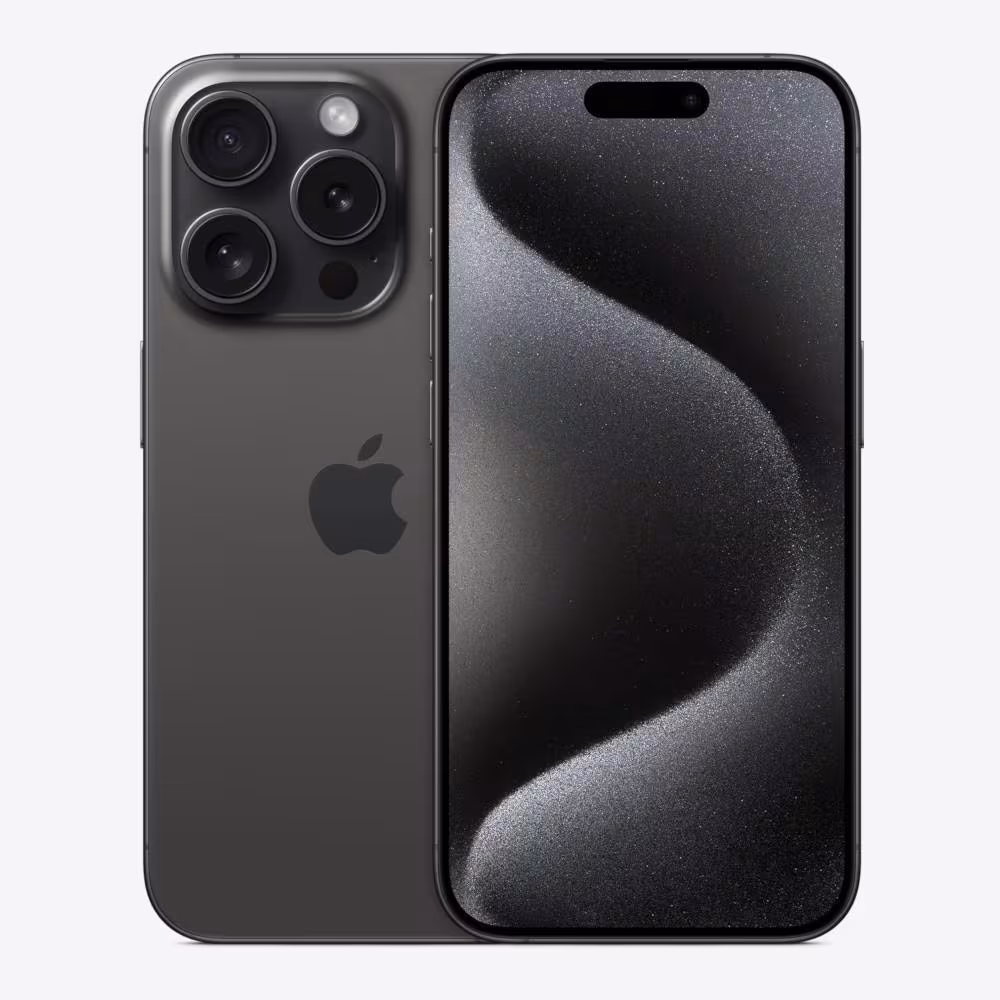 Apple iPhone 15 Pro - 128GB thumbnail 2 (Black Titanium)