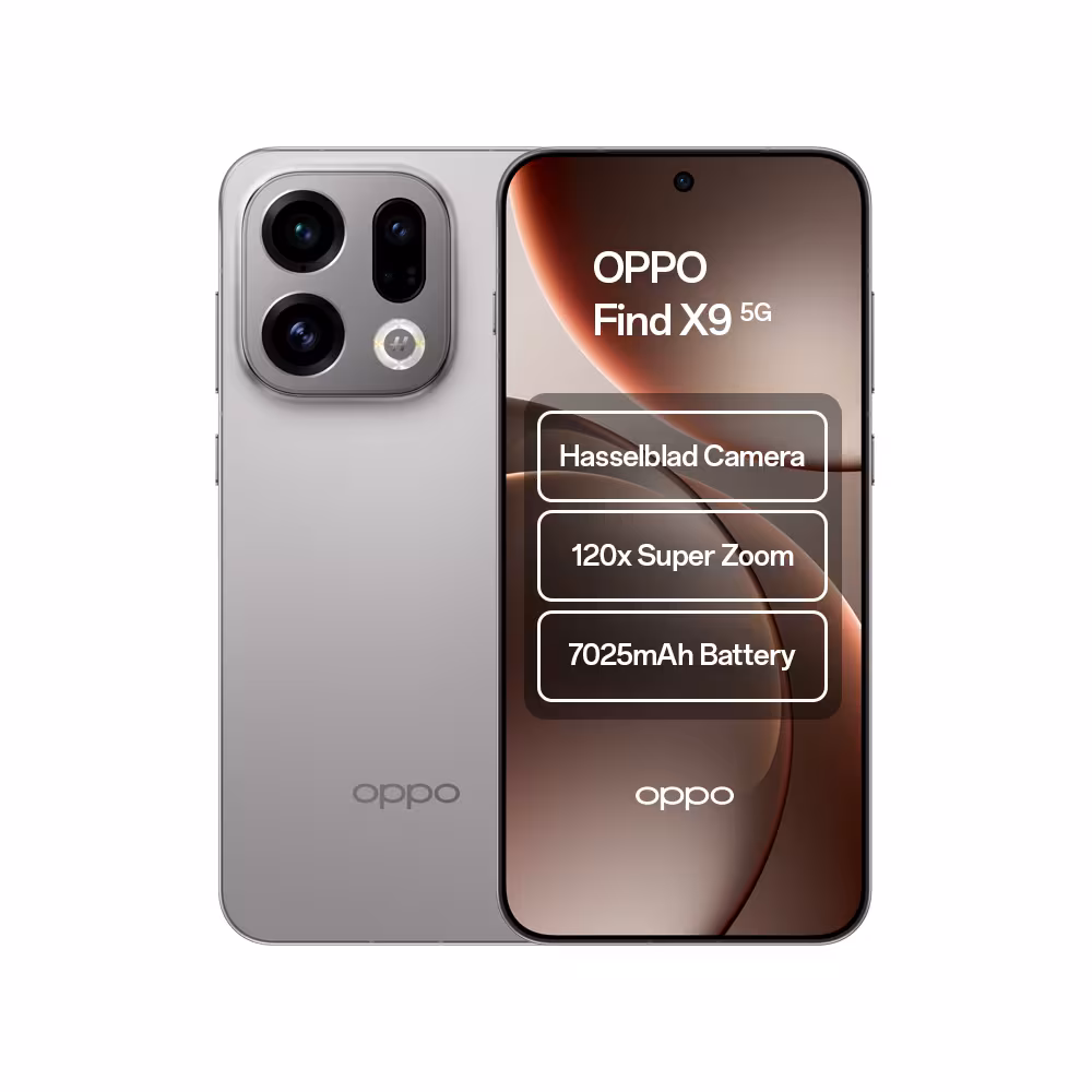 OPPO Find X9 5G Android Smartphone Grey 512GB   - view 1 (Black)