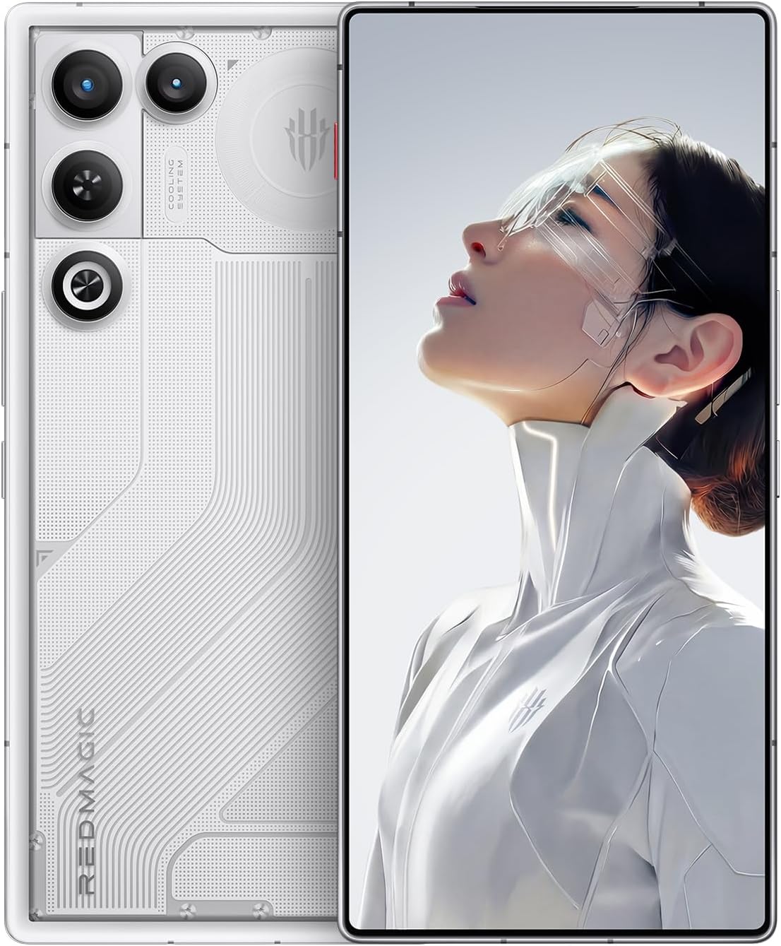 REDMAGIC 11 Air 144Hz Gaming Phone, 5G Android Smartphone, 12GB RAM+256GB ROM, Snapdragon 8 Elite, 6.85" OLED Full Screen, FHD+, 50MP Camera, Dual-Sim thumbnail 2 (Black)