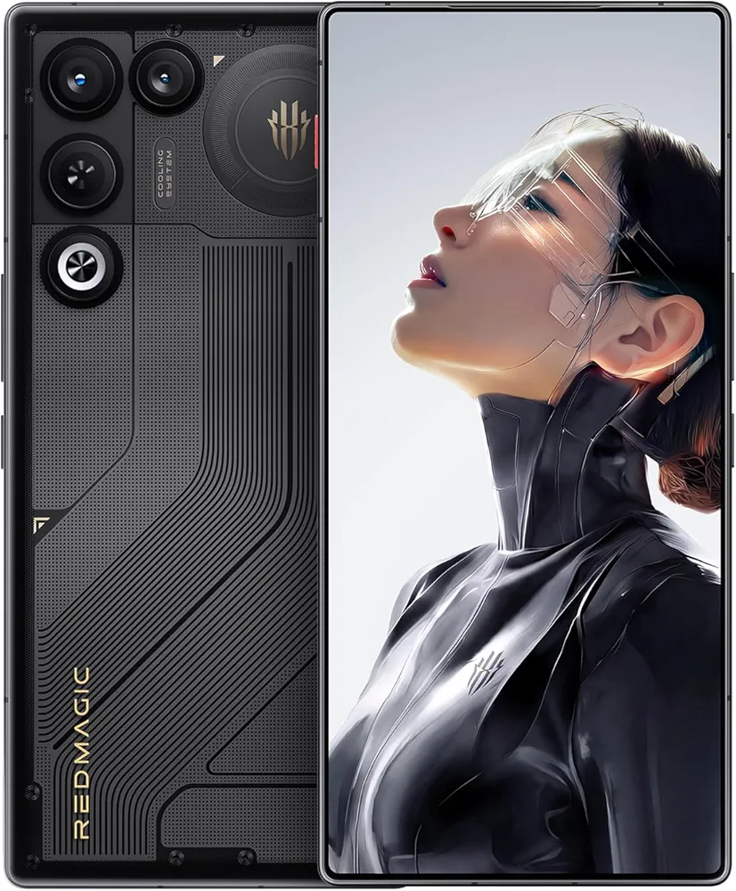 REDMAGIC 11 Air 144Hz Gaming Phone, 5G Android Smartphone, 12GB RAM+256GB ROM, Snapdragon 8 Elite, 6.85" OLED Full Screen, FHD+, 50MP Camera, Dual-Sim thumbnail 3 (Black)