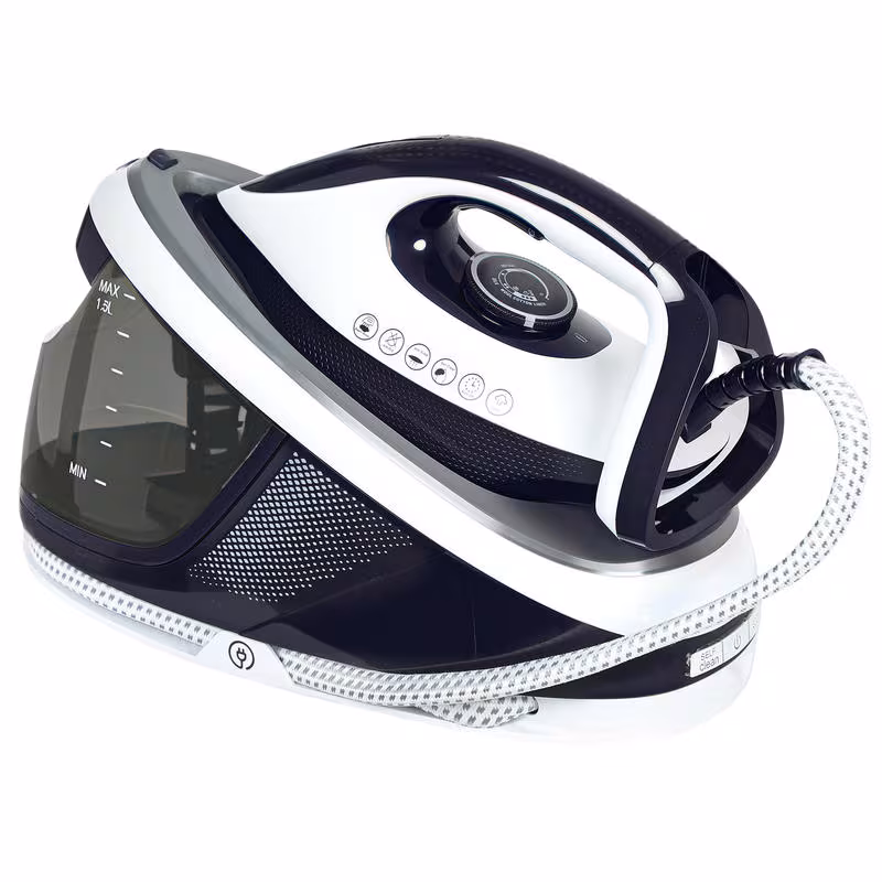 1.5L Home Garment Care, Steam Iron, Vertical Fresh Curtains, Professional Ironing, Ceramic Non-stick Soleplate, Self-cleaning System, Blue Model thumbnail 3 (Silver)