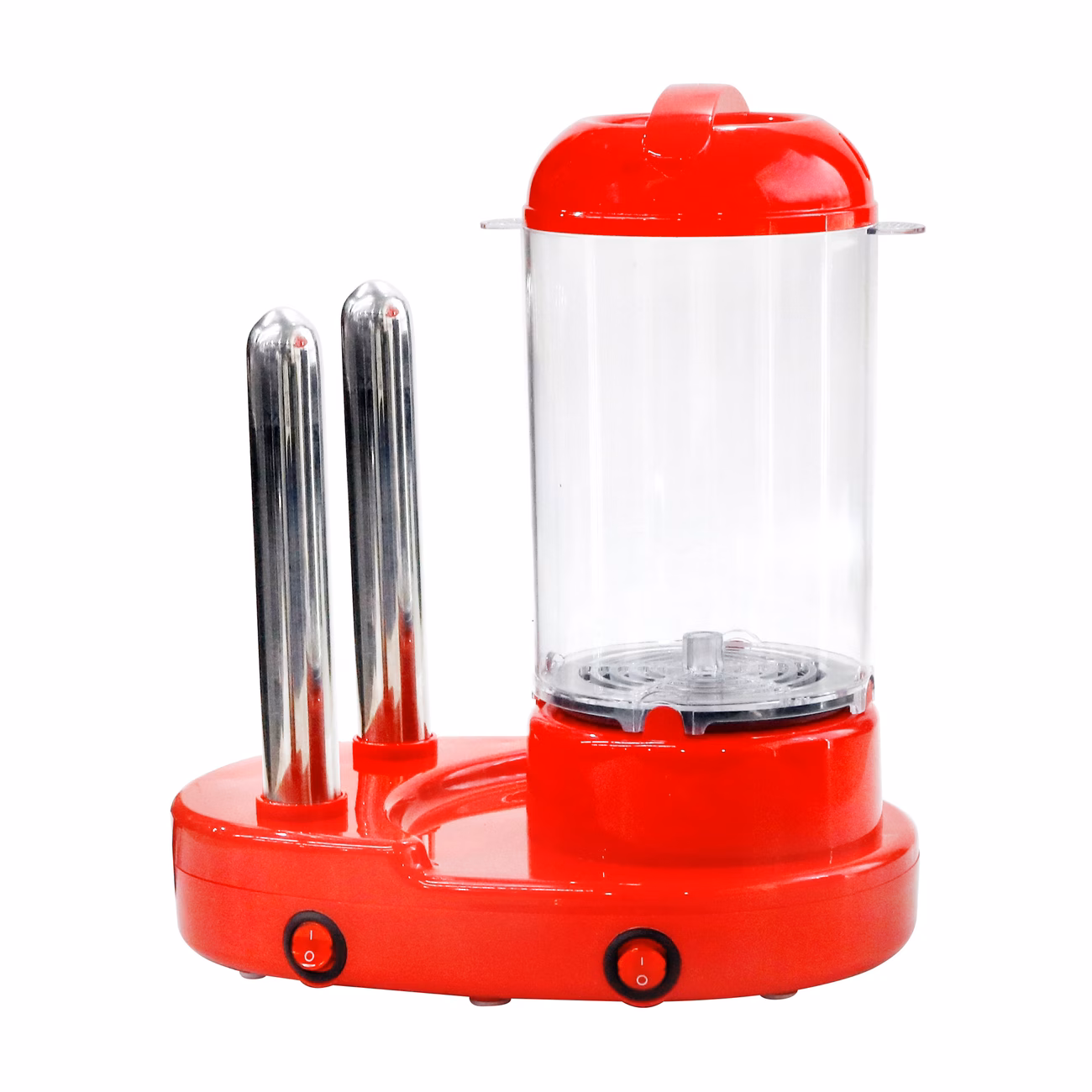 Treat Factory Hot Dog Maker Combination Electric Steamer and Bread Roll Heater thumbnail 3 (Silver)